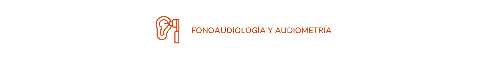 Fonoaudiologia y audiometria Banner